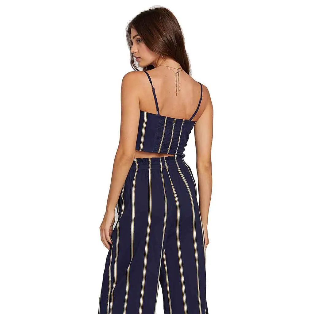 Volcom Women's Gen Wow Cami Tank - Midnight Blue