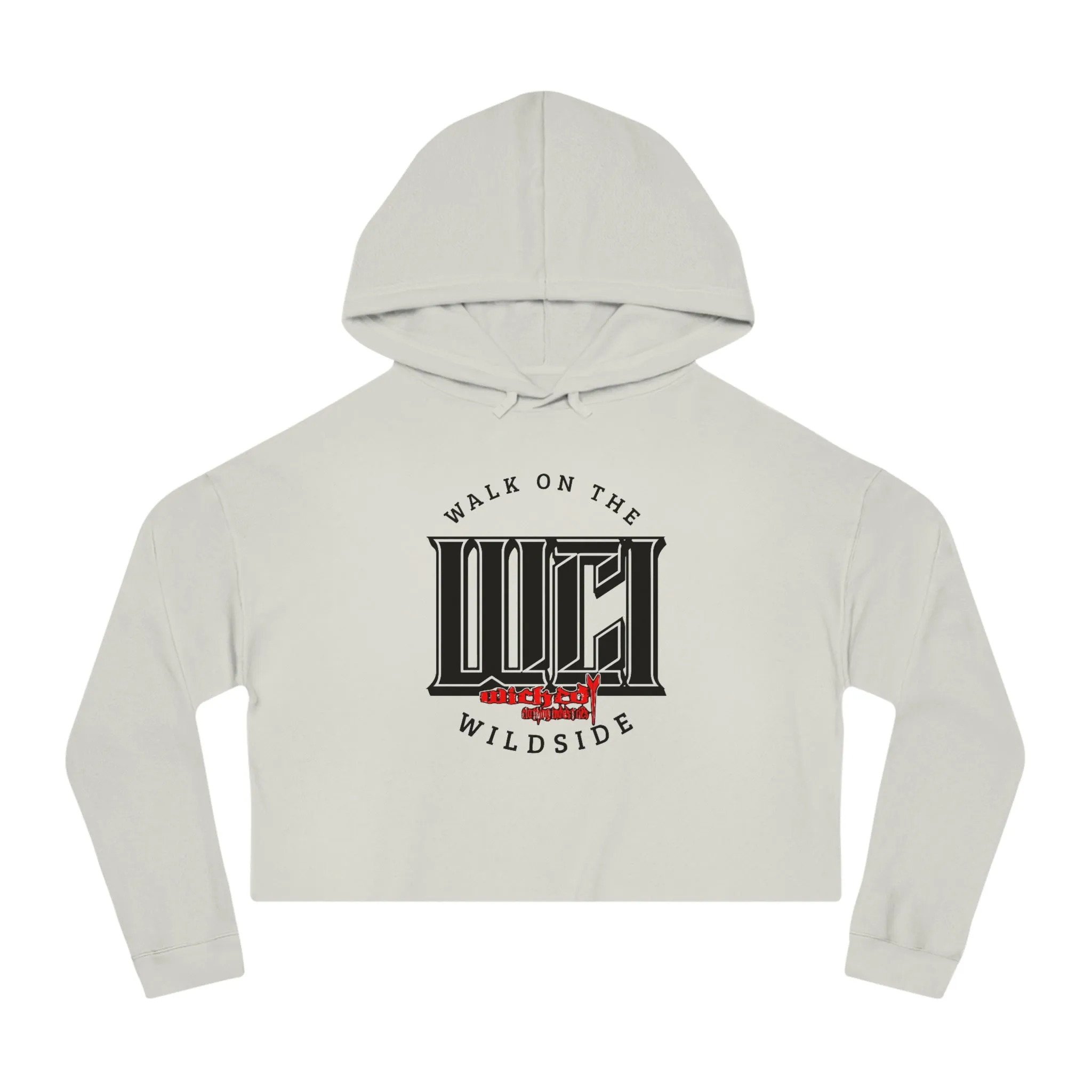 Walk On The WildSide  Cropped Hooded Sweatshirt