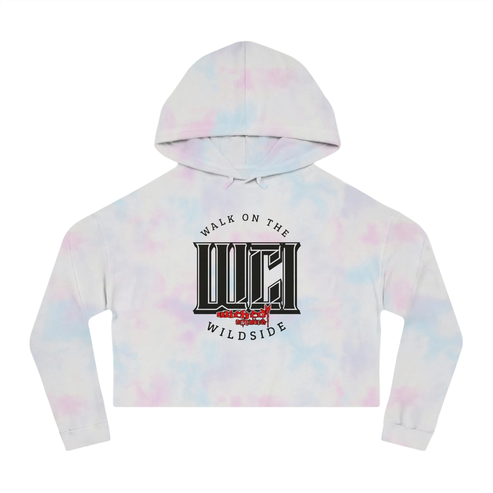Walk On The WildSide  Cropped Hooded Sweatshirt