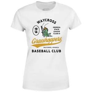Waycross Grasshoppers - Georgia - Vintage Defunct Baseball Teams - Women's T-Shirt