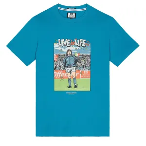 Weekend Offender Opus T-Shirt Blue