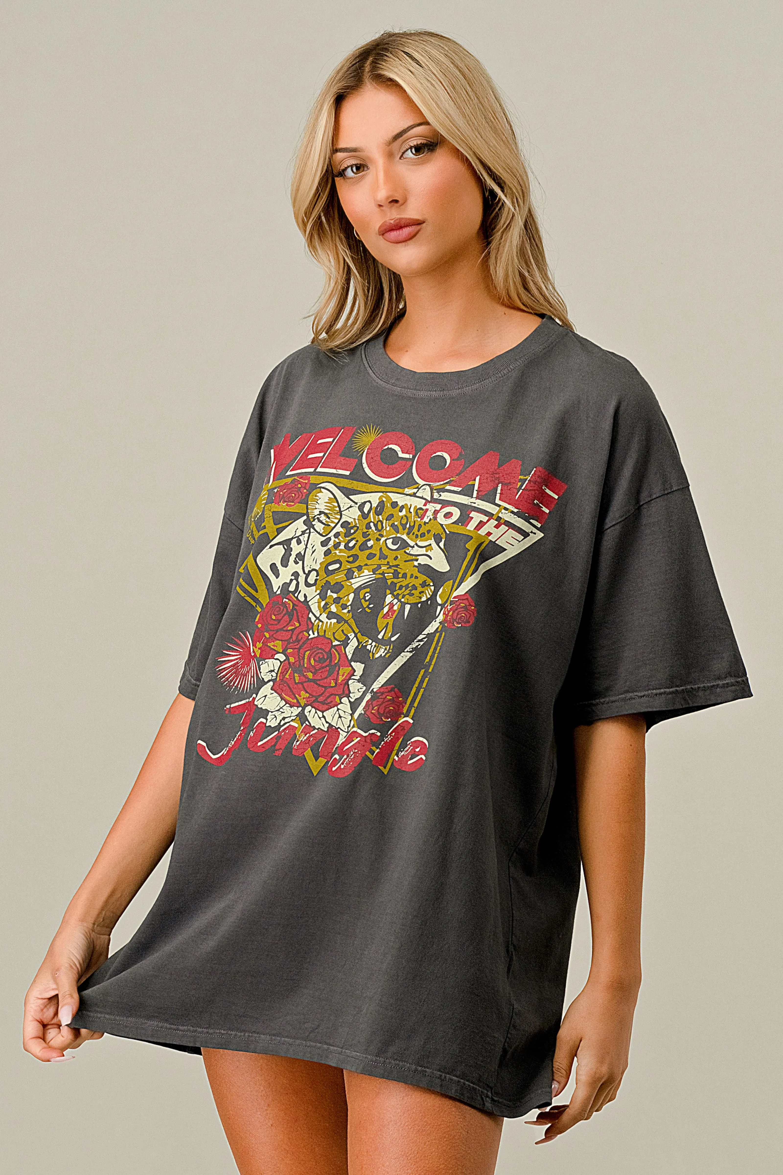 Welcome to the Jungle 'OVERSIZED TEE