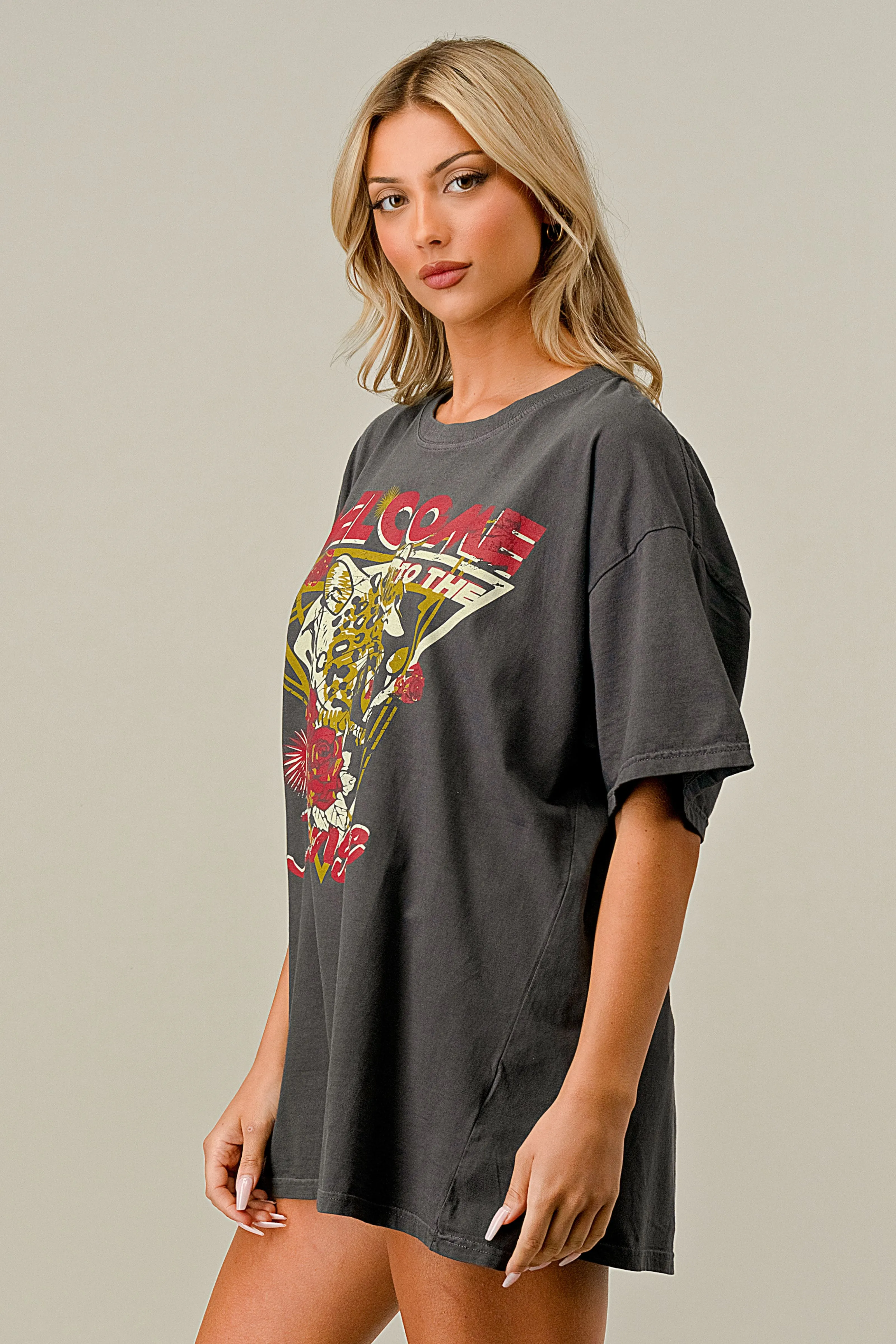 Welcome to the Jungle 'OVERSIZED TEE