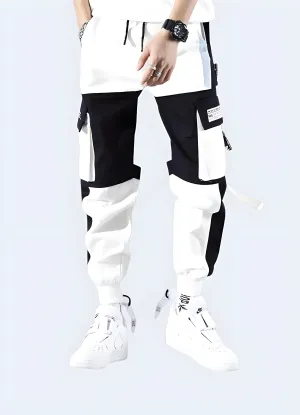 White Techwear Pants
