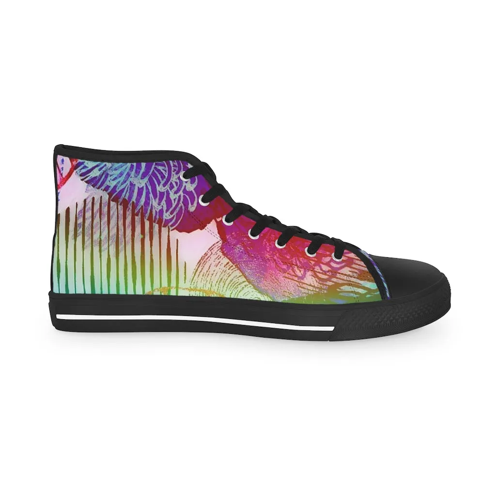 Windflower High Top Sneakers (Men's Sizing)