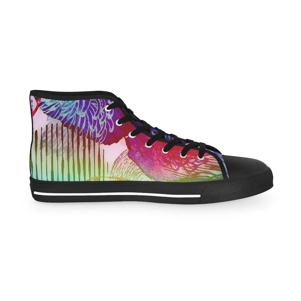 Windflower High Top Sneakers (Men's Sizing)