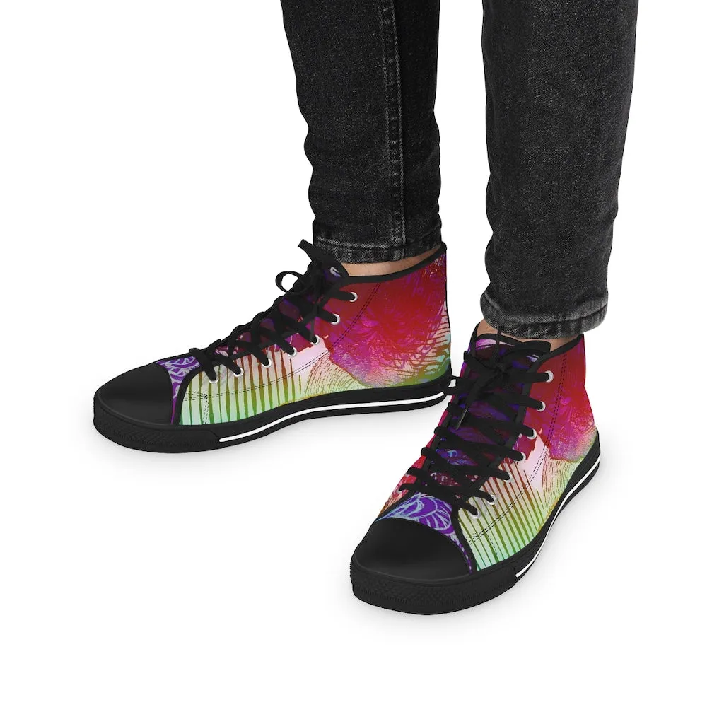 Windflower High Top Sneakers (Men's Sizing)