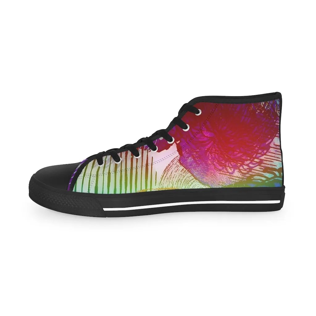 Windflower High Top Sneakers (Men's Sizing)