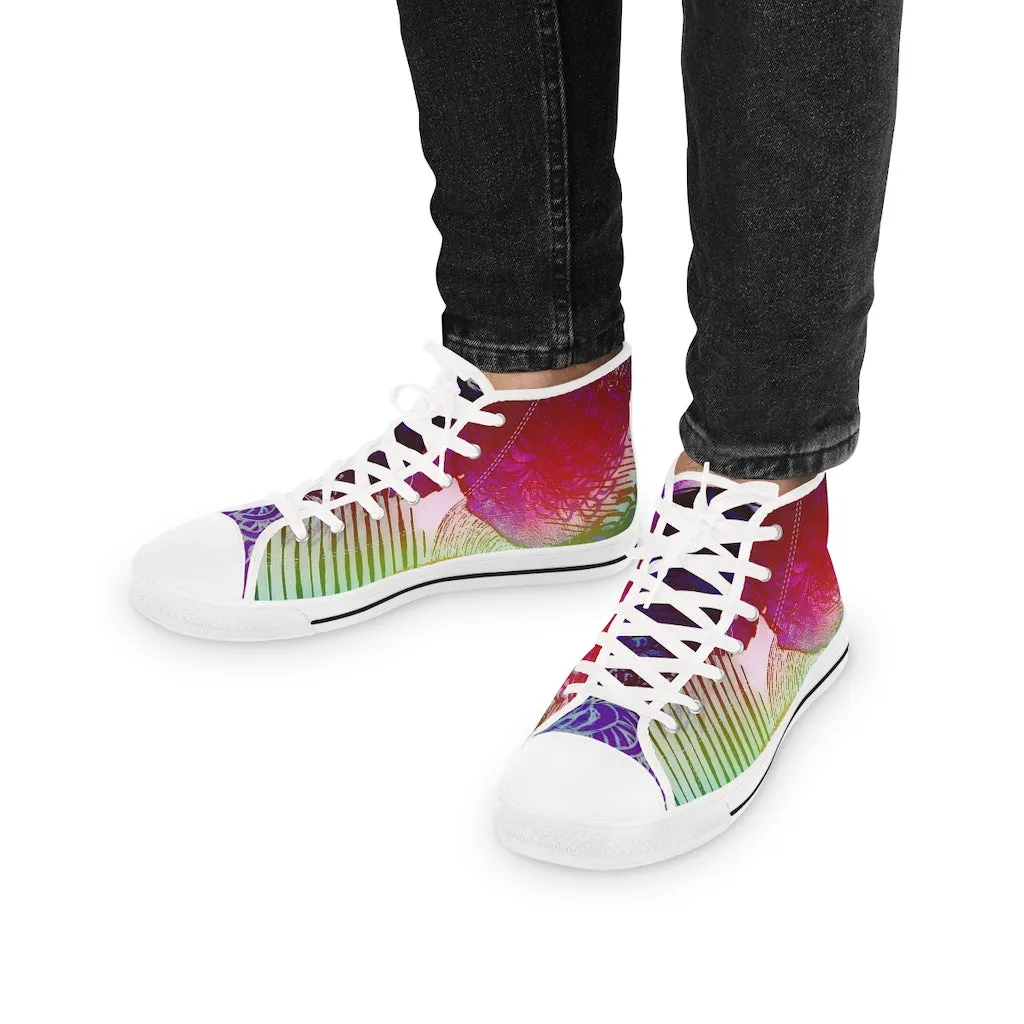 Windflower High Top Sneakers (Men's Sizing)