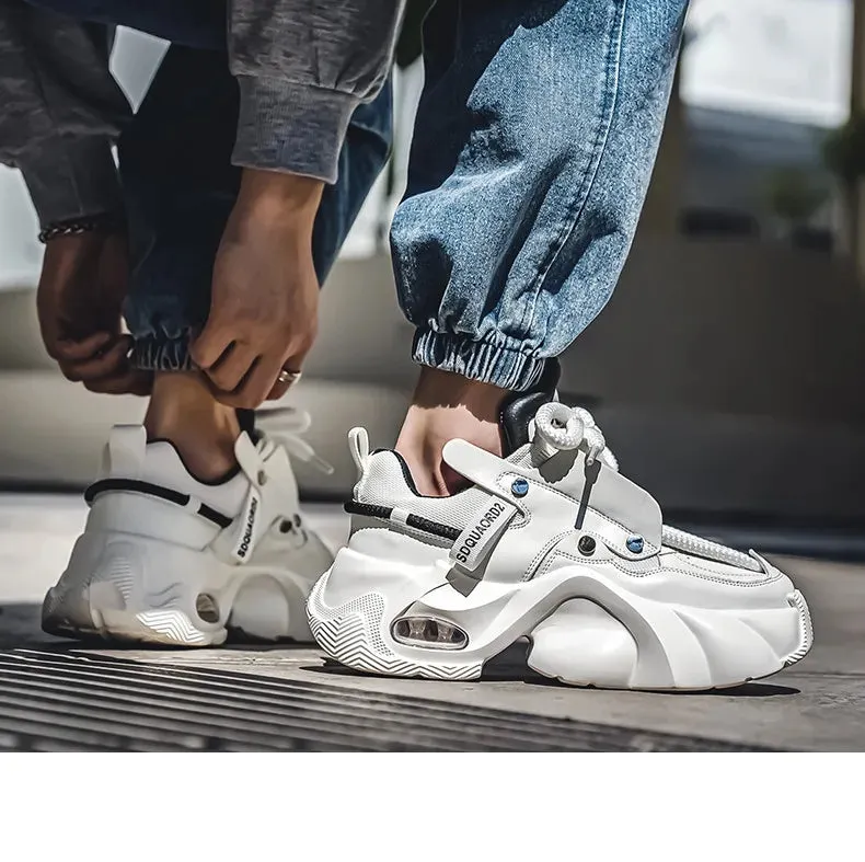 Woman pink shoes Aletha R Chunky sneakers