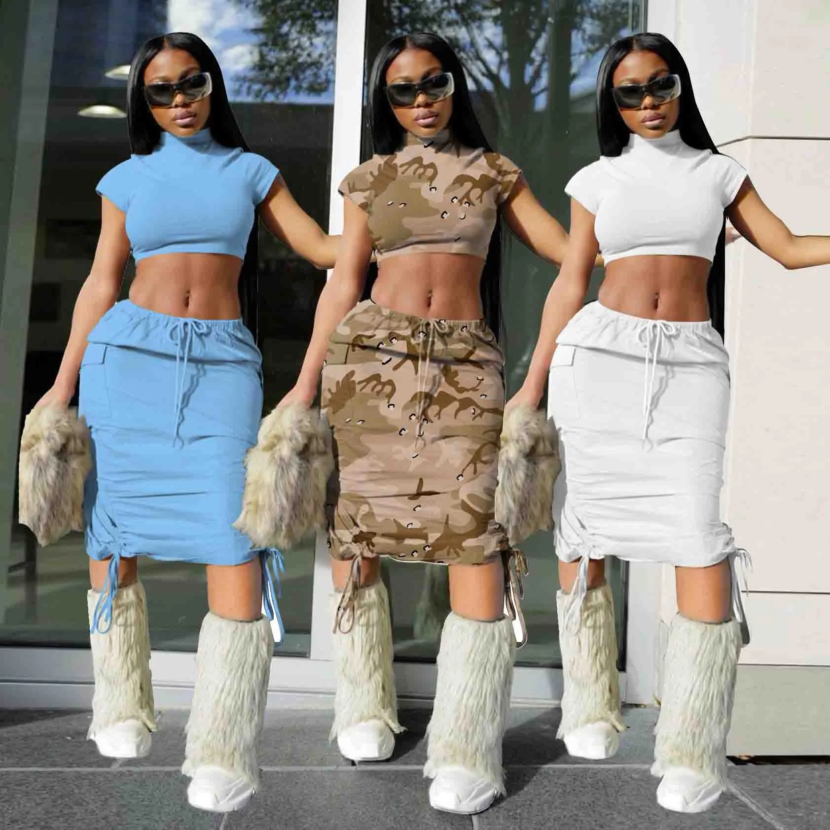 Women Two Piece Sets 2023 Y2K Streetwear
