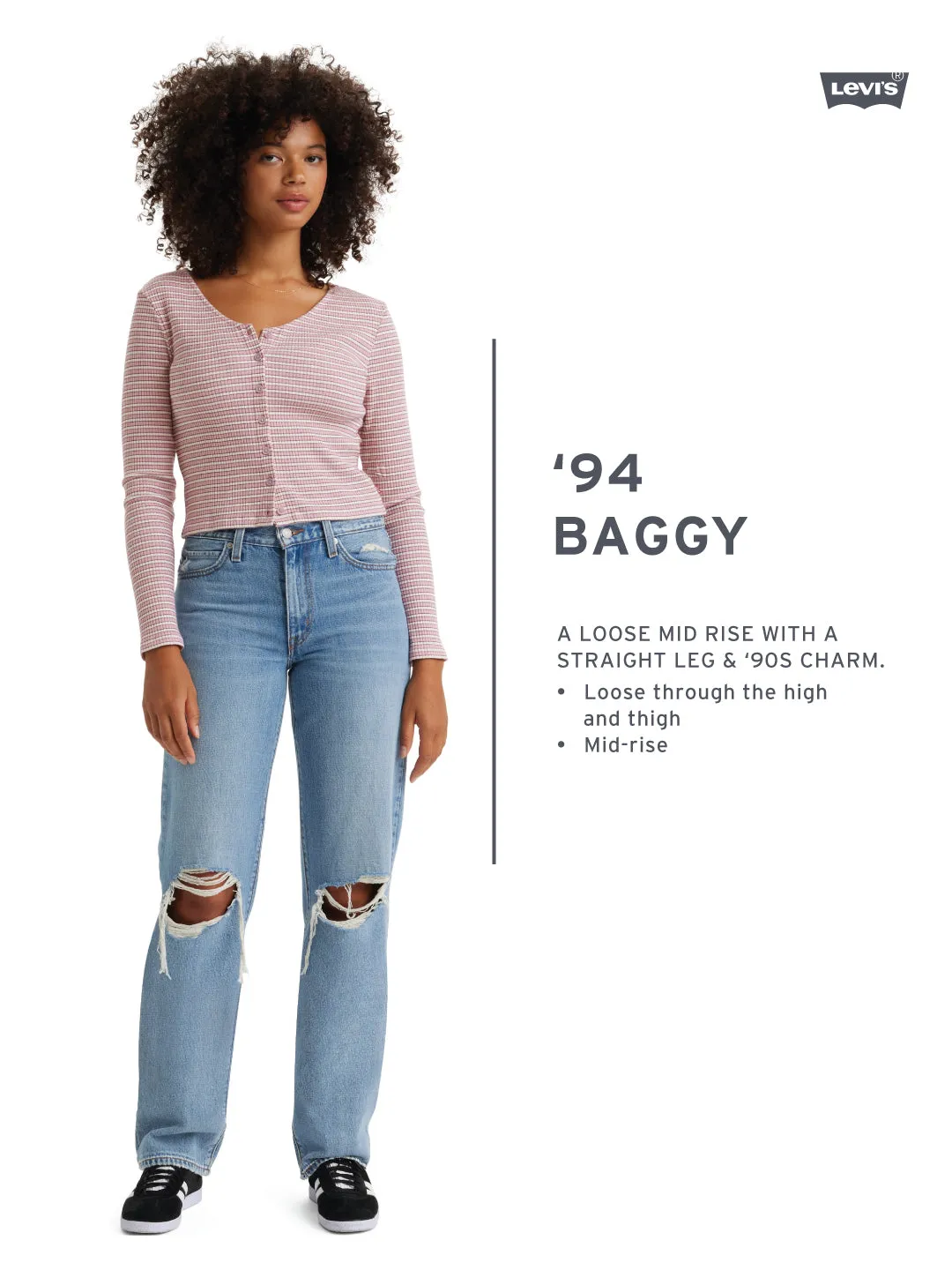 Women's 94 Baggy Fit Jeans