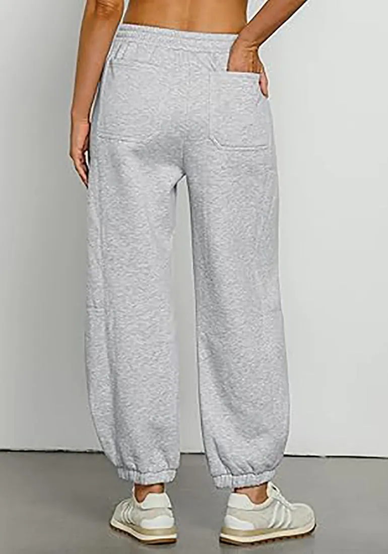 Women's High Waisted Sweatpants Jogger Lounge Baggy Cozy Bottoms