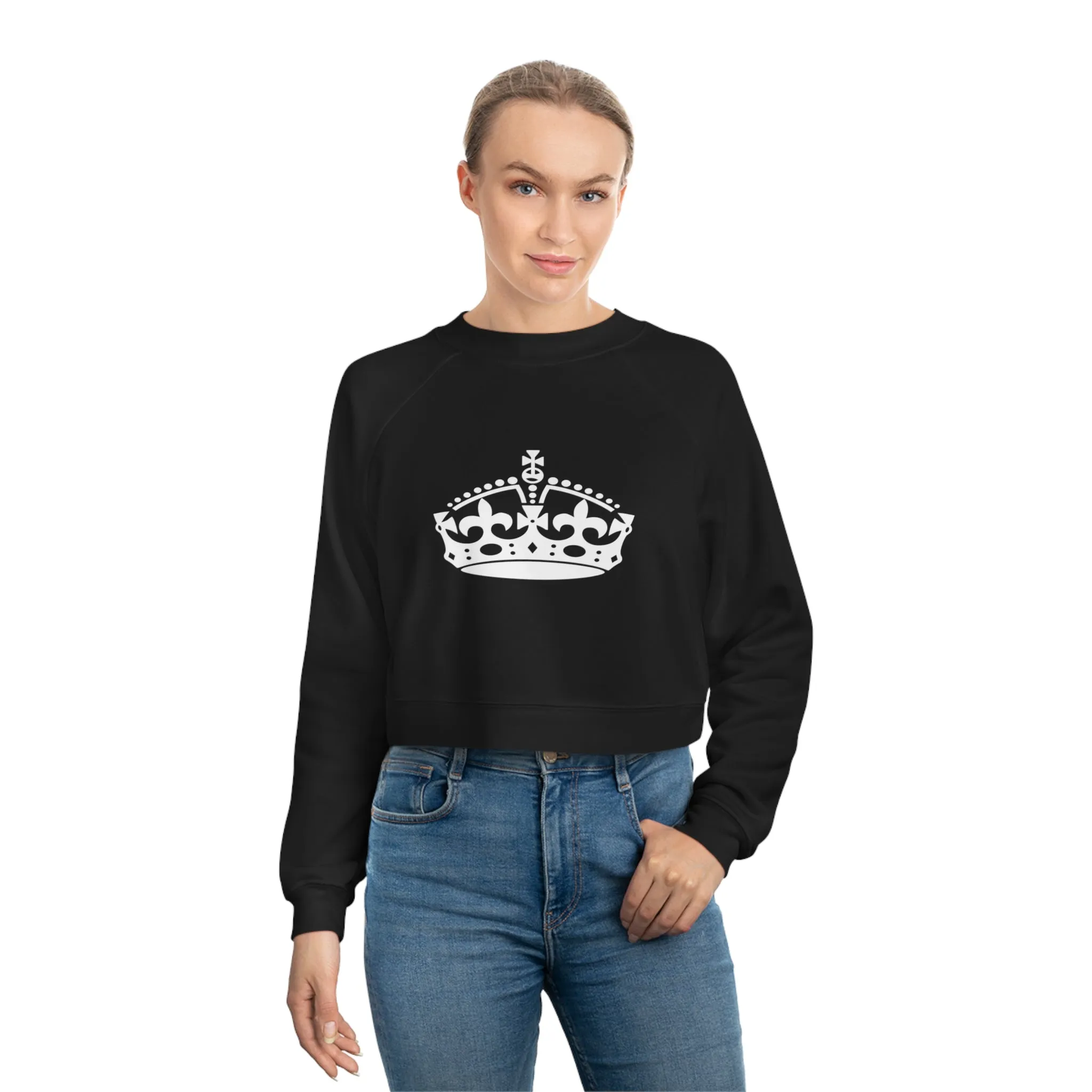 Women's Lux Cropped Fleece Pullover