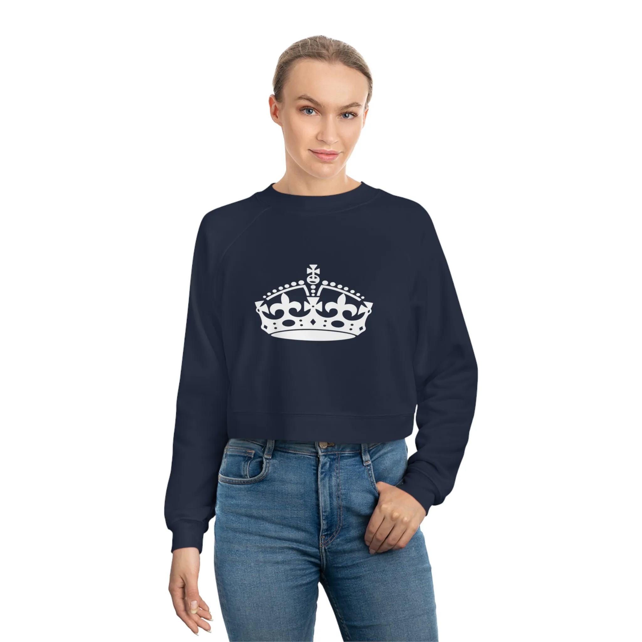 Women's Lux Cropped Fleece Pullover