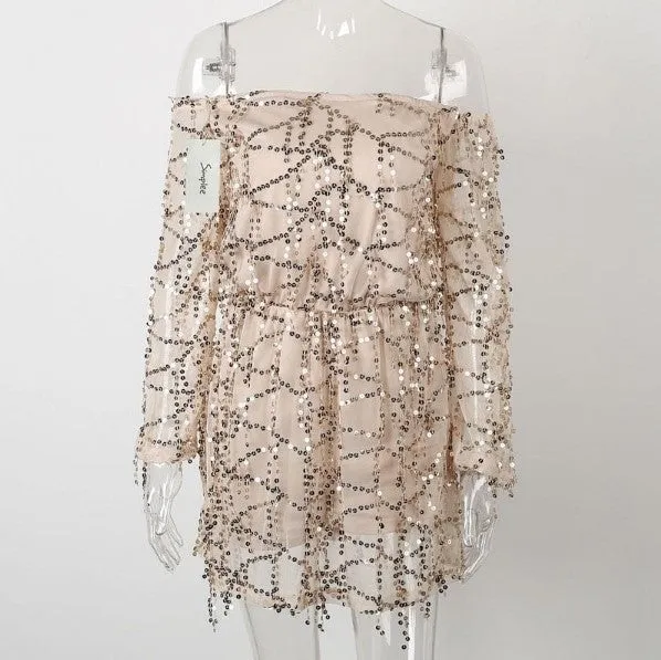 Women's Off Shoulder Summer Dress