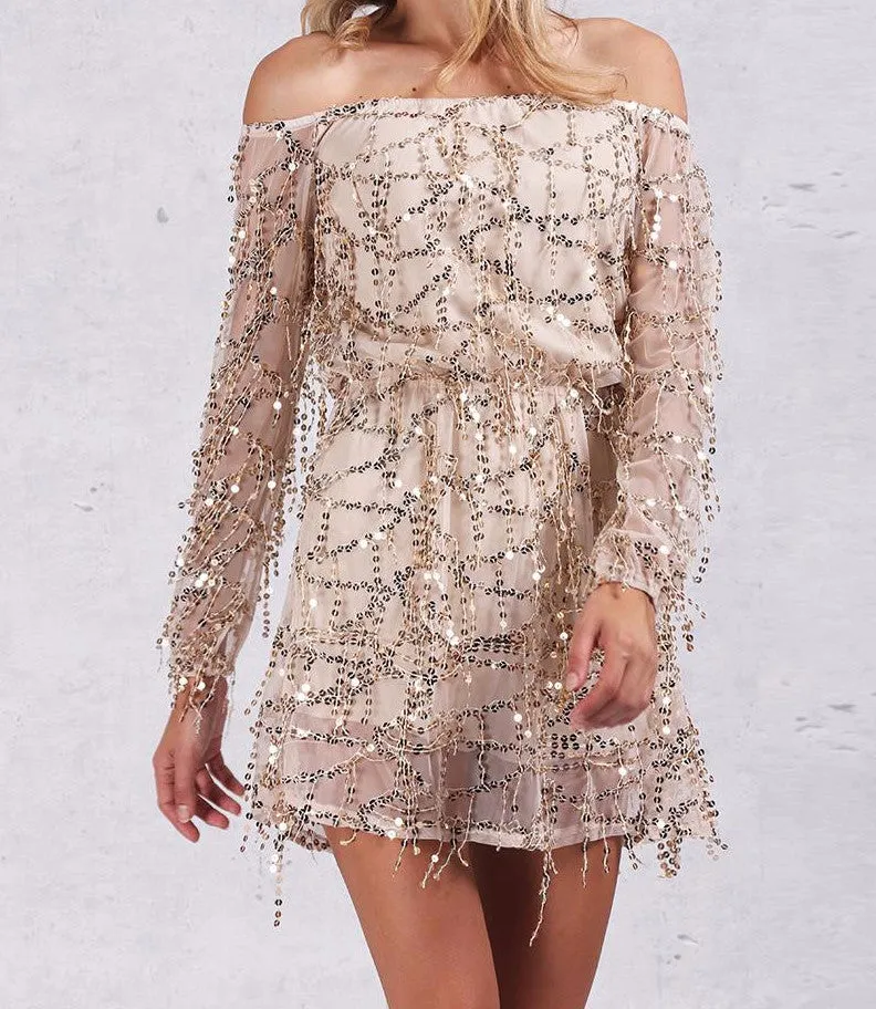 Women's Off Shoulder Summer Dress