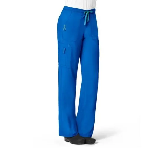 Women's Petite Cross-flex Utility Boot Cut Scrub Pant
