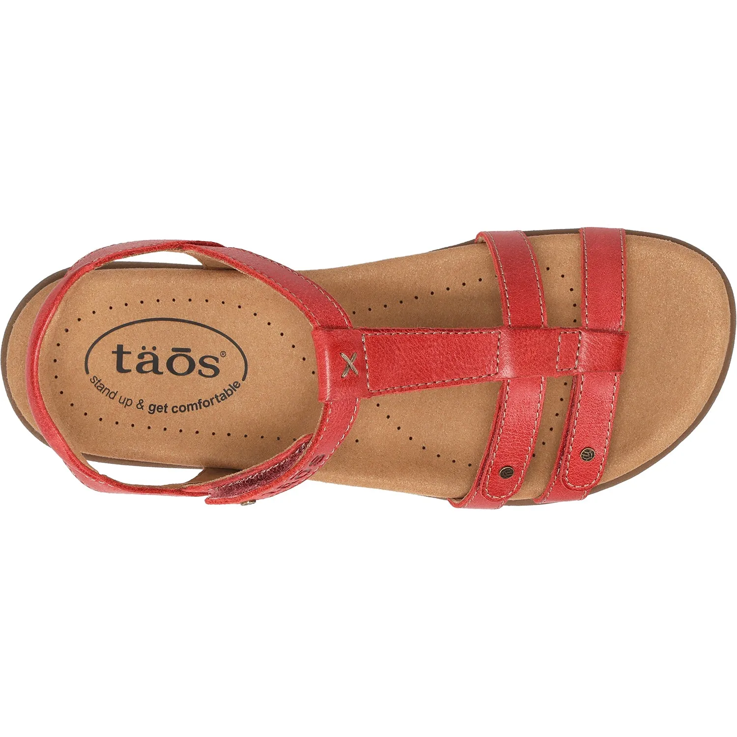 Women's Taos Trophy 2 True Red Leather