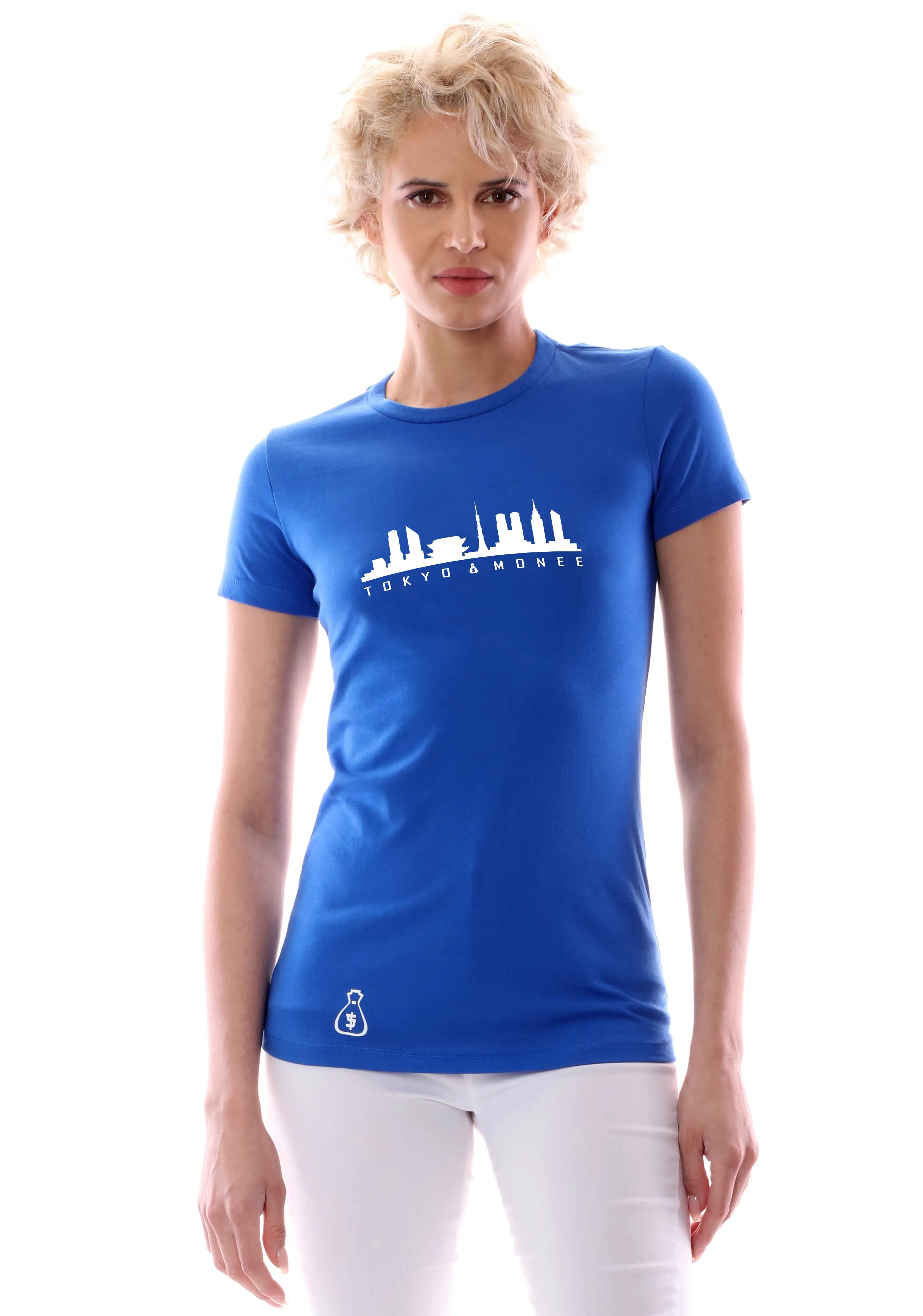 Women's Tokyo Monee City Skyline Graphic T-Shirt