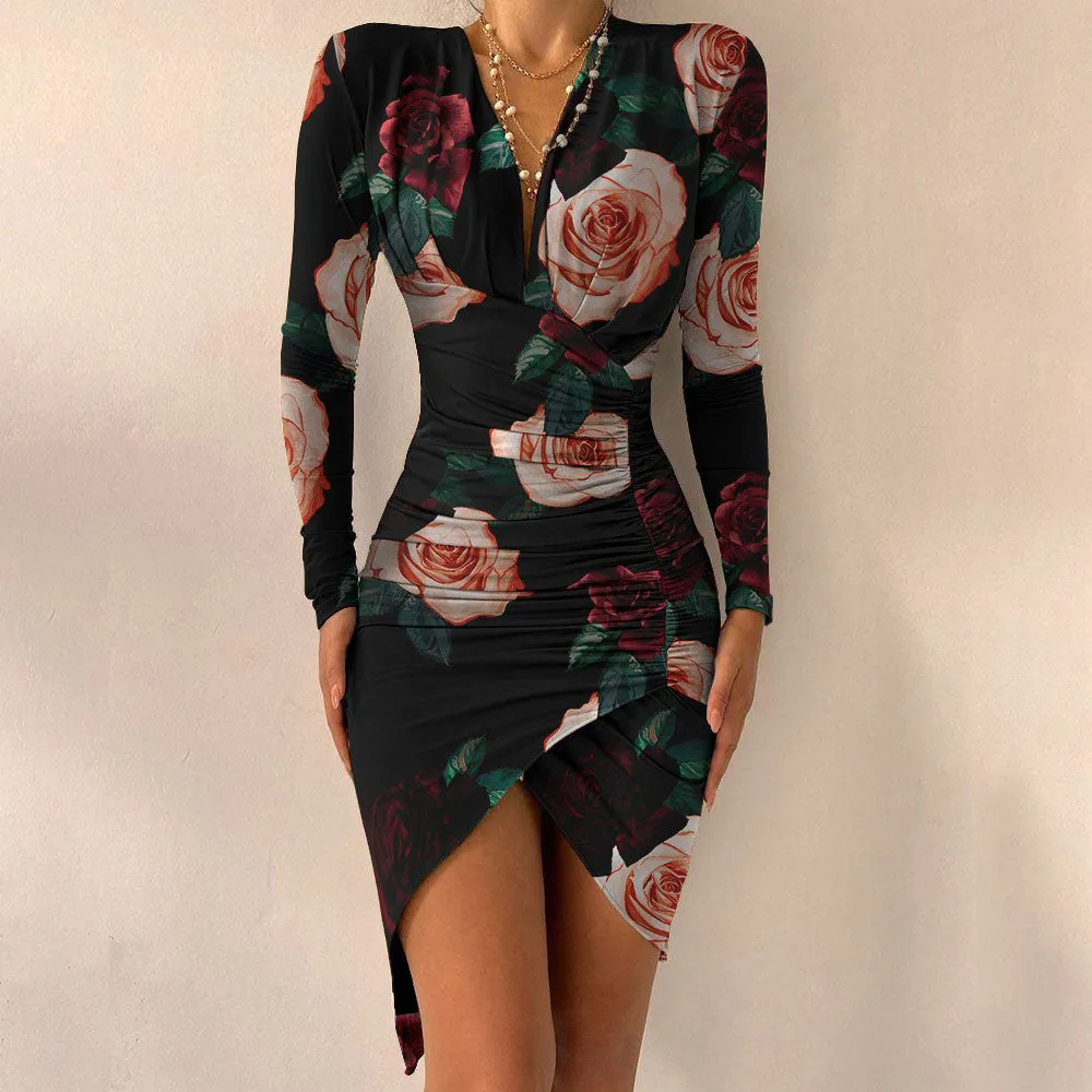 Women's | V-neck Mini Dress