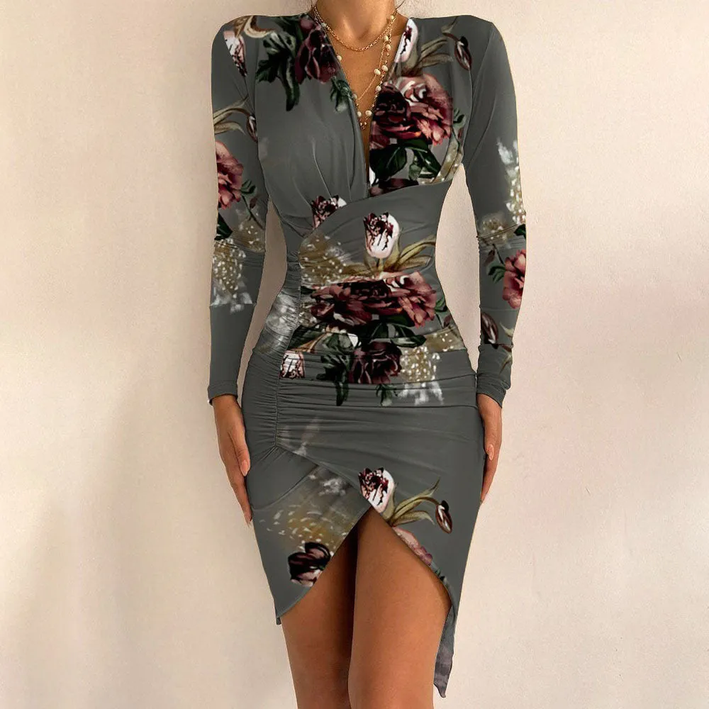 Women's | V-neck Mini Dress