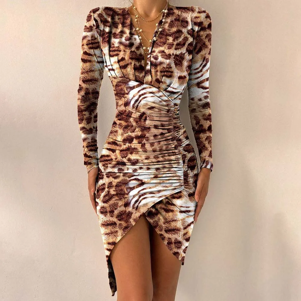 Women's | V-neck Mini Dress