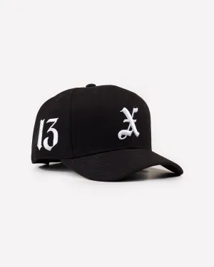 Xclusiv X13 Dad Hat Black & White