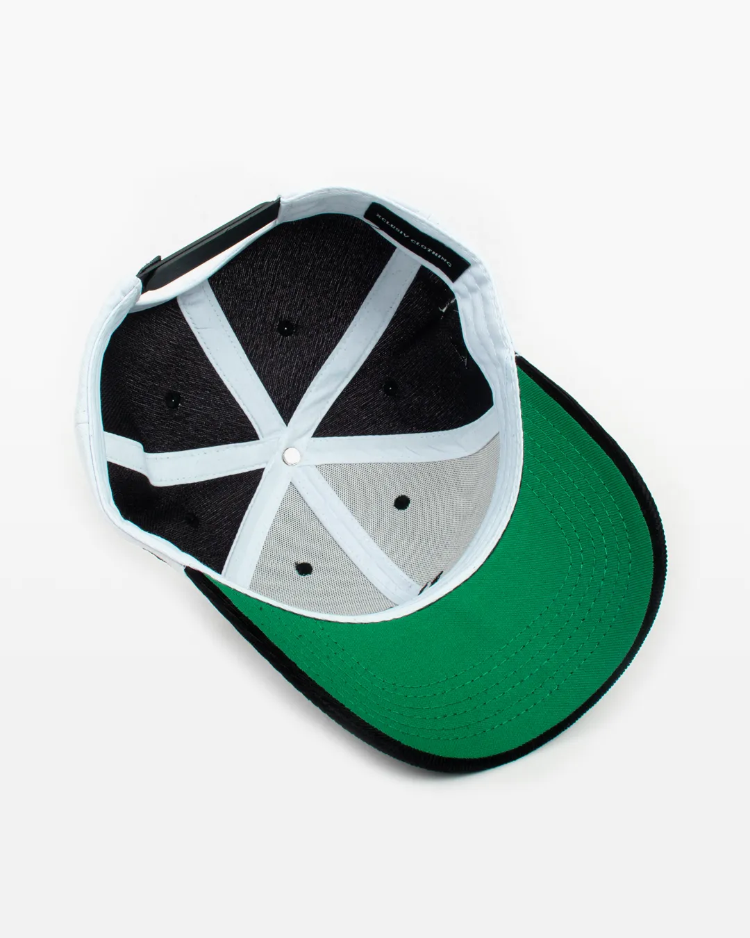 Xclusiv X13 Dad Hat Corduroy Black & White