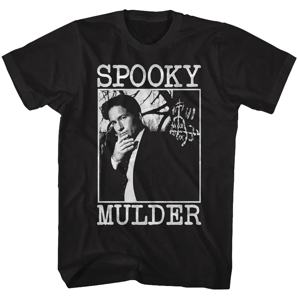 Xfiles Spooky Mulder Men's T-Shirt