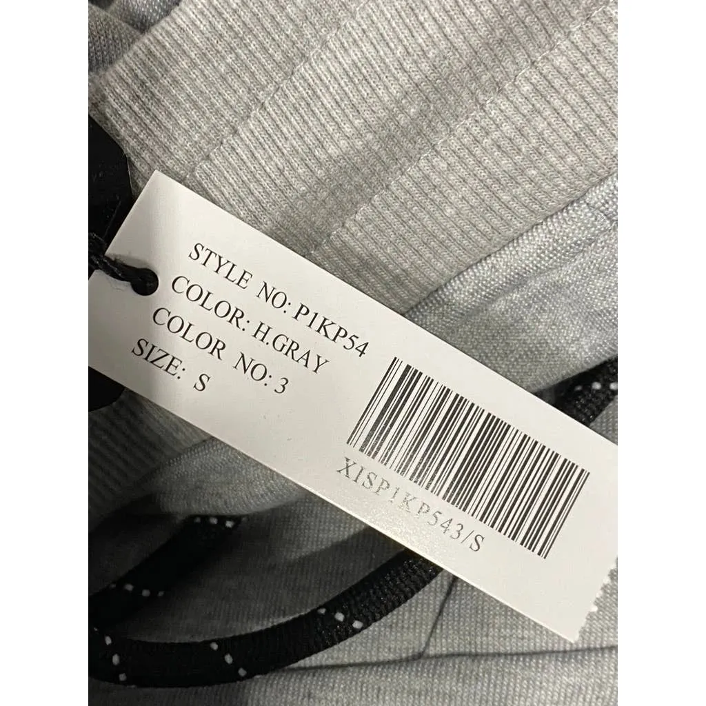 XIOS Men's Heather Grey Drawstring Pull-On Jogger Sweatpants SZ S