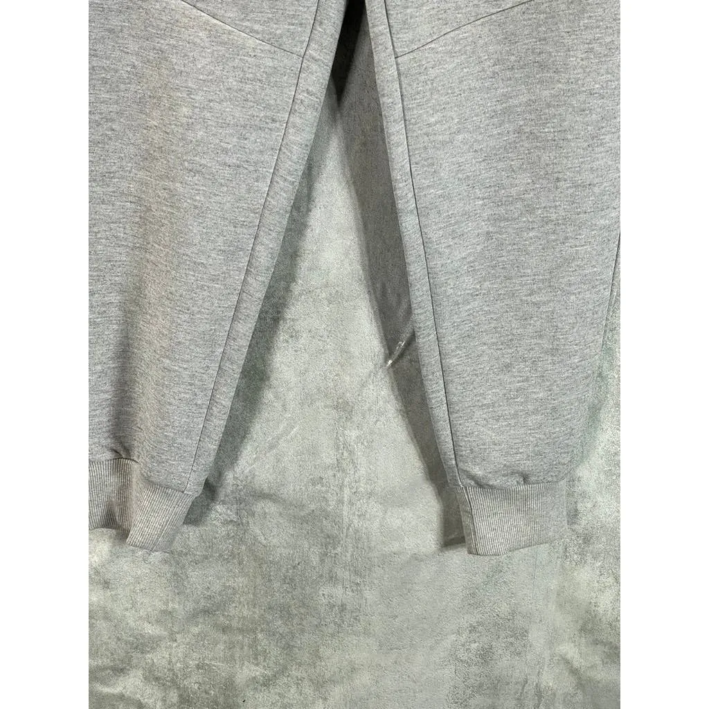 XIOS Men's Heather Grey Drawstring Pull-On Jogger Sweatpants SZ S