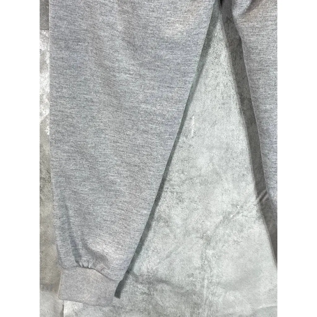 XIOS Men's Heather Grey Drawstring Pull-On Jogger Sweatpants SZ S