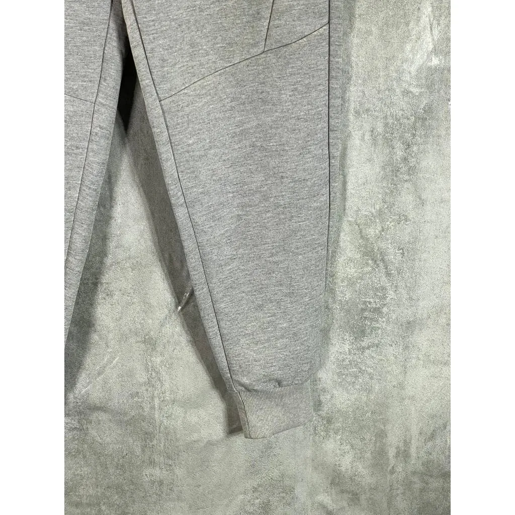 XIOS Men's Heather Grey Drawstring Pull-On Jogger Sweatpants SZ S
