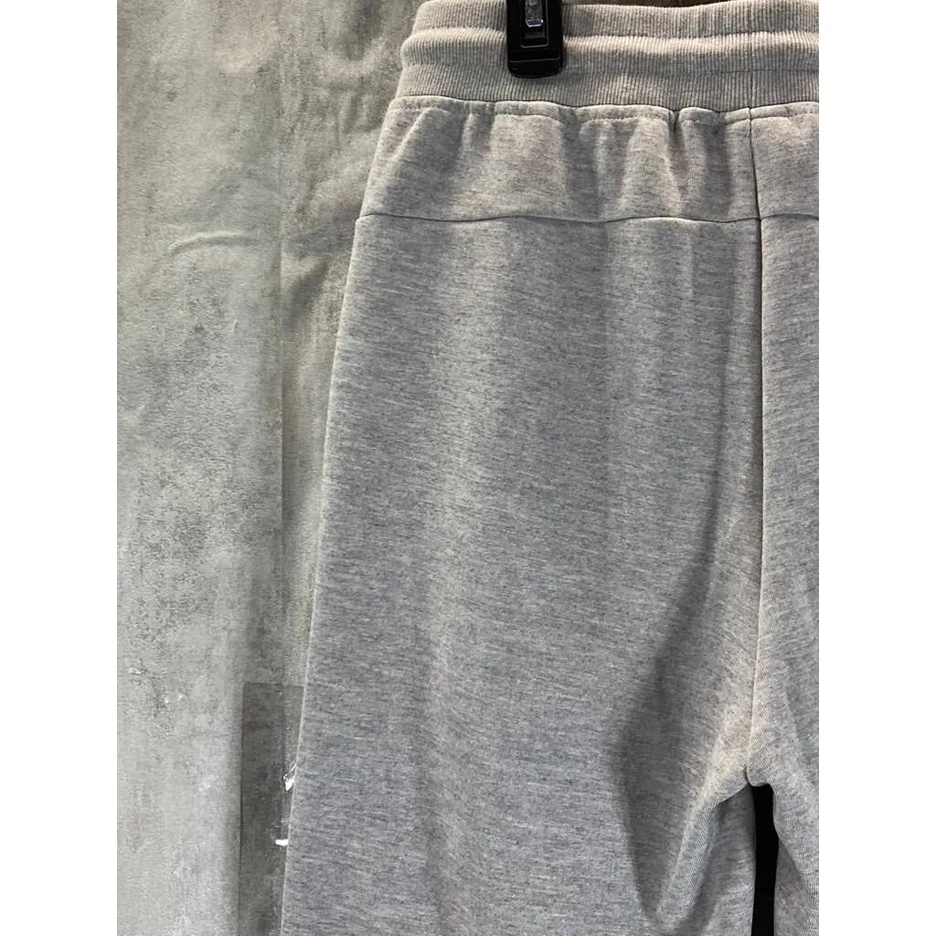 XIOS Men's Heather Grey Drawstring Pull-On Jogger Sweatpants SZ S