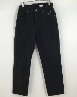 Y2K 2000s Harley-Davidson Women's Black Straight Jeans - Size 4P