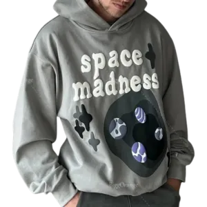 Y2K Letter Print Blue Hoodies Oversized Hoodie Women's Clothing Men's Clothing Couples 3D Tops Sweatshirt Streetwear Tracksuit Goth Fashion
