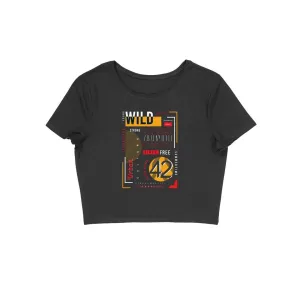 Young and Wild Crop Top - CT00025