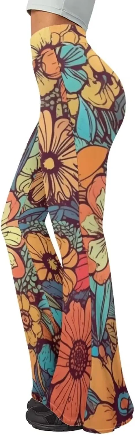 Ystardream Womens Flare Leggings Flare Sweatpants Women Butt Lift