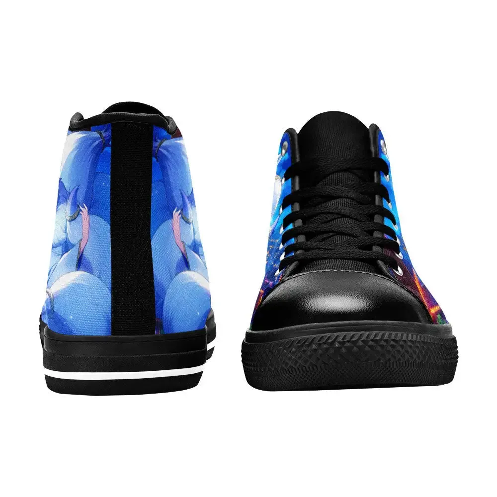 Yukime The Eminence in Shadow Garden Shoes High Tops Sneakers for Kids and Adults
